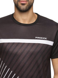 Prokick Regular Fit Round Neck Half Sleeves Tshirt for Men - Best Price online Prokicksports.com