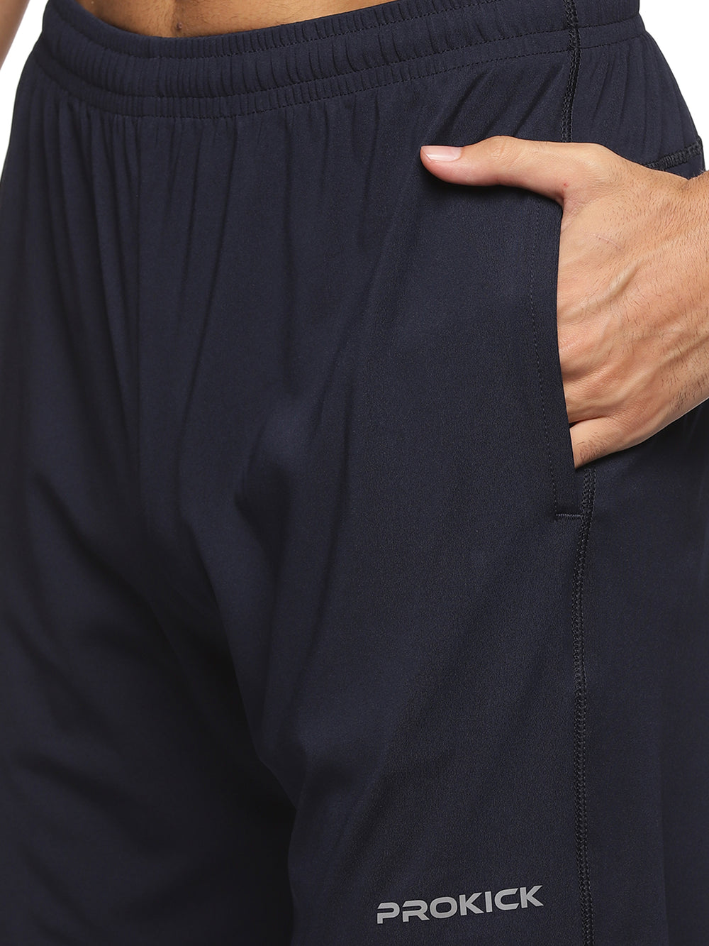 Prokick Lycra Sports Shorts for Men, Navy - Best Price online Prokicksports.com