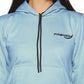 Prokick Sports Women Hooded Sweat Shirt , Sky Blue - Best Price online Prokicksports.com