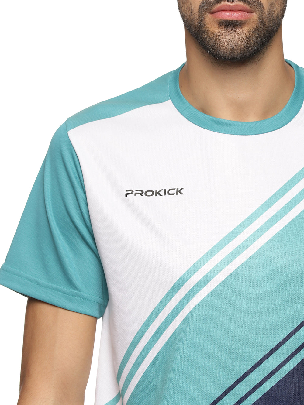 Prokick Regular Fit Round Neck Half Sleeves Tshirt for Men - Best Price online Prokicksports.com