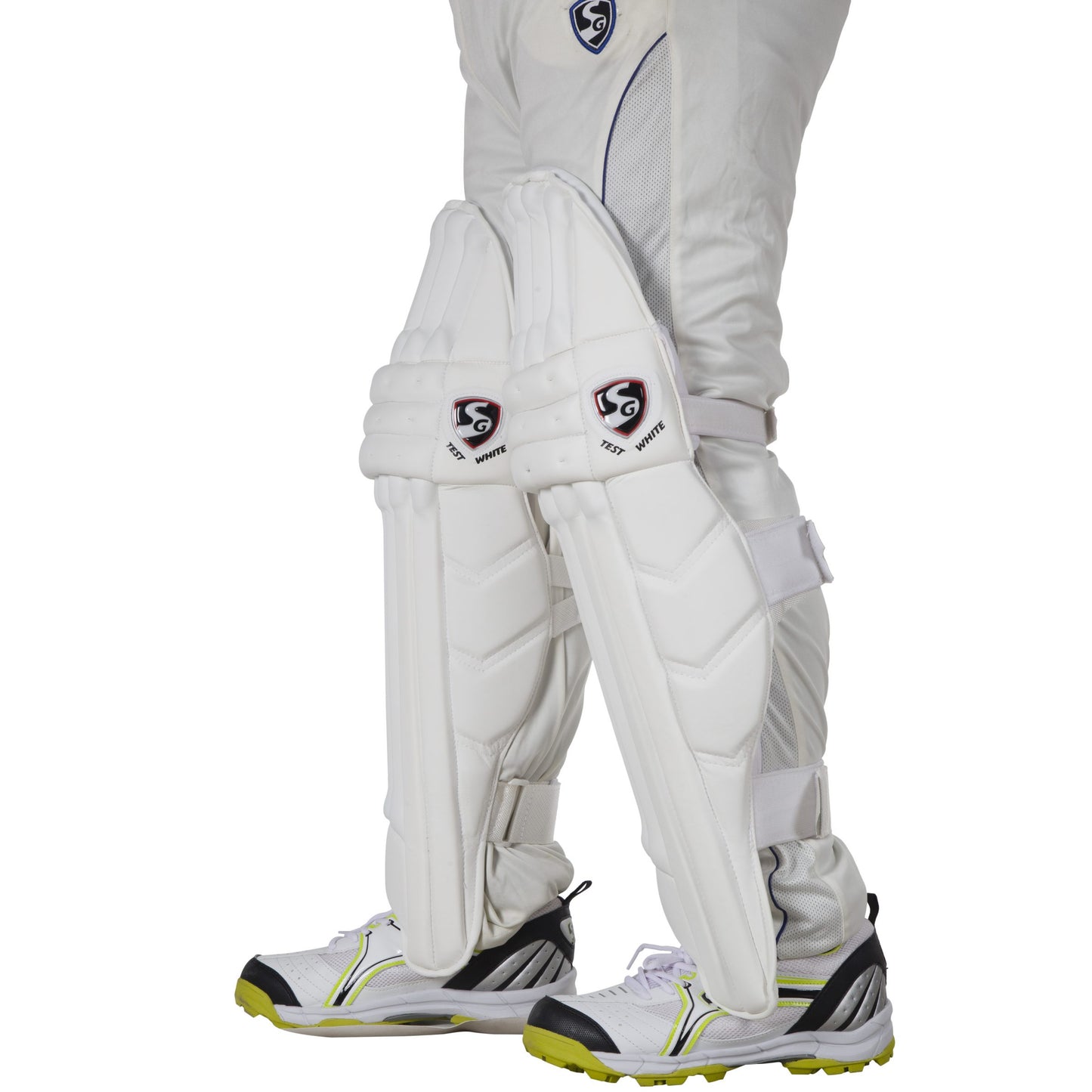 SG Test White Cricket Batting Legguard (Batting Pad) - Best Price online Prokicksports.com