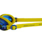 Speedo Junior Jet Swimming Goggles, Kids Free Size (Empire Yellow/Neon Blue) - Best Price online Prokicksports.com