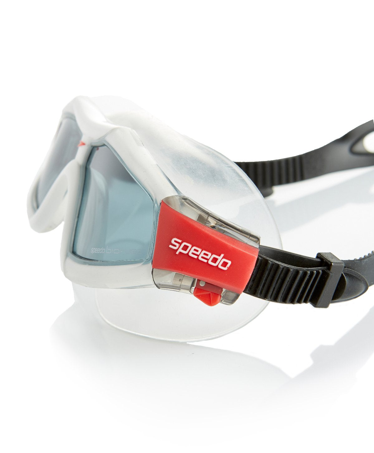 Speedo Unisex-Adult Rift Pro Mask Goggles (Red/Smoke) - Best Price online Prokicksports.com
