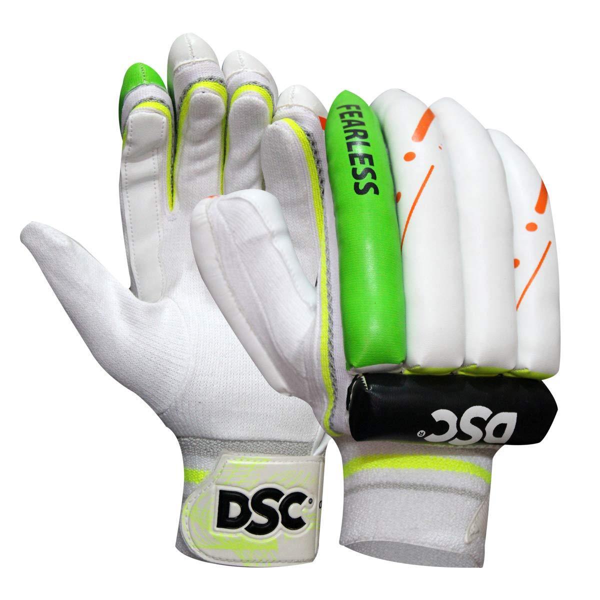 DSC Condor Ruffle Leather Cricket Batting Gloves (Left Hand) - Best Price online Prokicksports.com