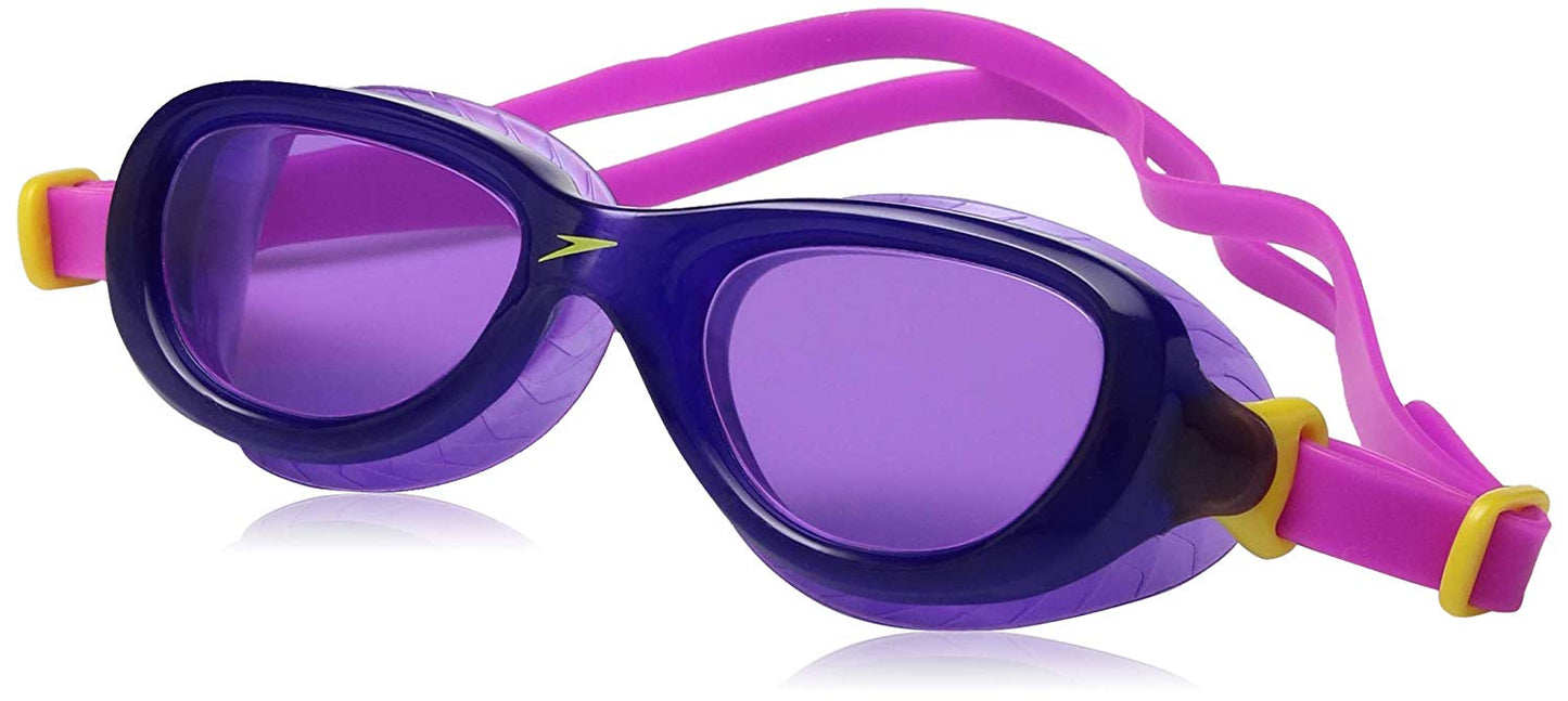 Speedo 810900B983 Blend Futura Classic Goggles, Kids (Purple/Pink) - Best Price online Prokicksports.com