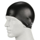 Speedo Unisex-Junior Plain Moulded Silicone Swimcap (Black) - Best Price online Prokicksports.com