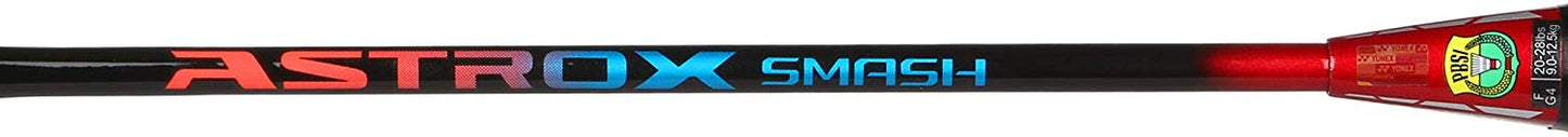 Yonex Astrox Smash Light Weight Badminton Racquet Black/Flash Red - Best Price online Prokicksports.com