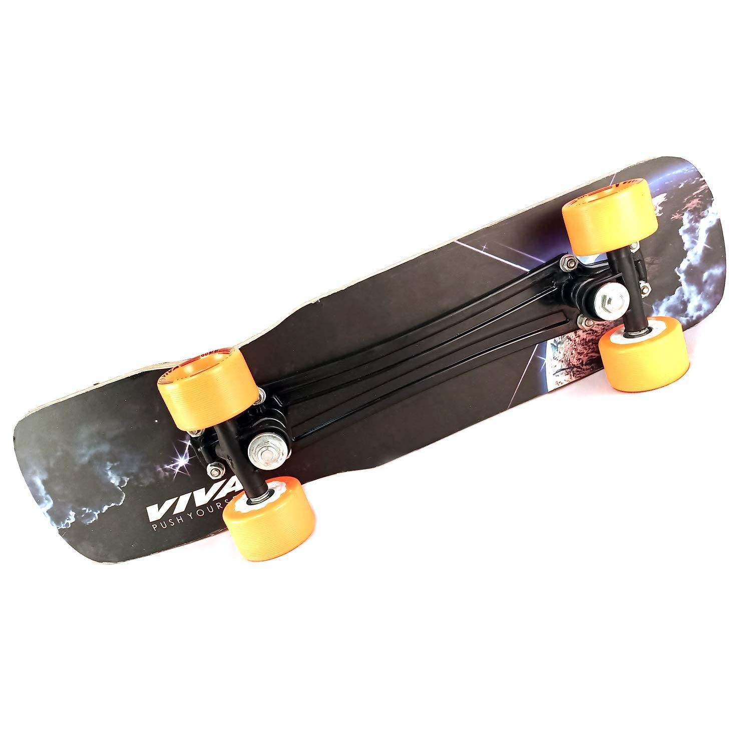 VIVA Wooden Skateboard With Anti Skid Surface - Senior - Best Price online Prokicksports.com