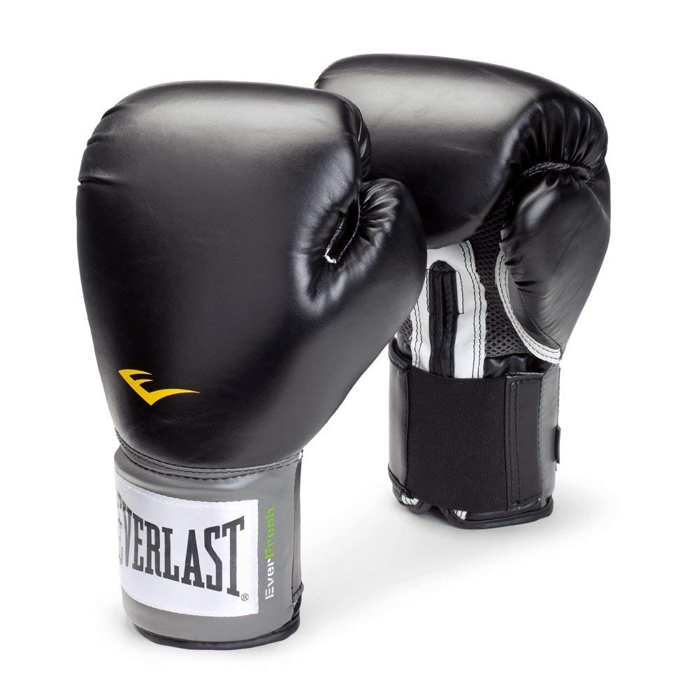 Everlast Pro Style Elite Training Boxing Gloves (Black, 12oz) - Best Price online Prokicksports.com