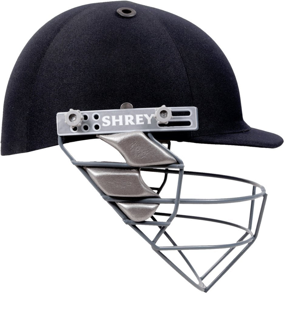 Shrey Junior Mild Steel Visor Cricket Helmet (Navy Blue) - 51 to 54 Cms - Best Price online Prokicksports.com