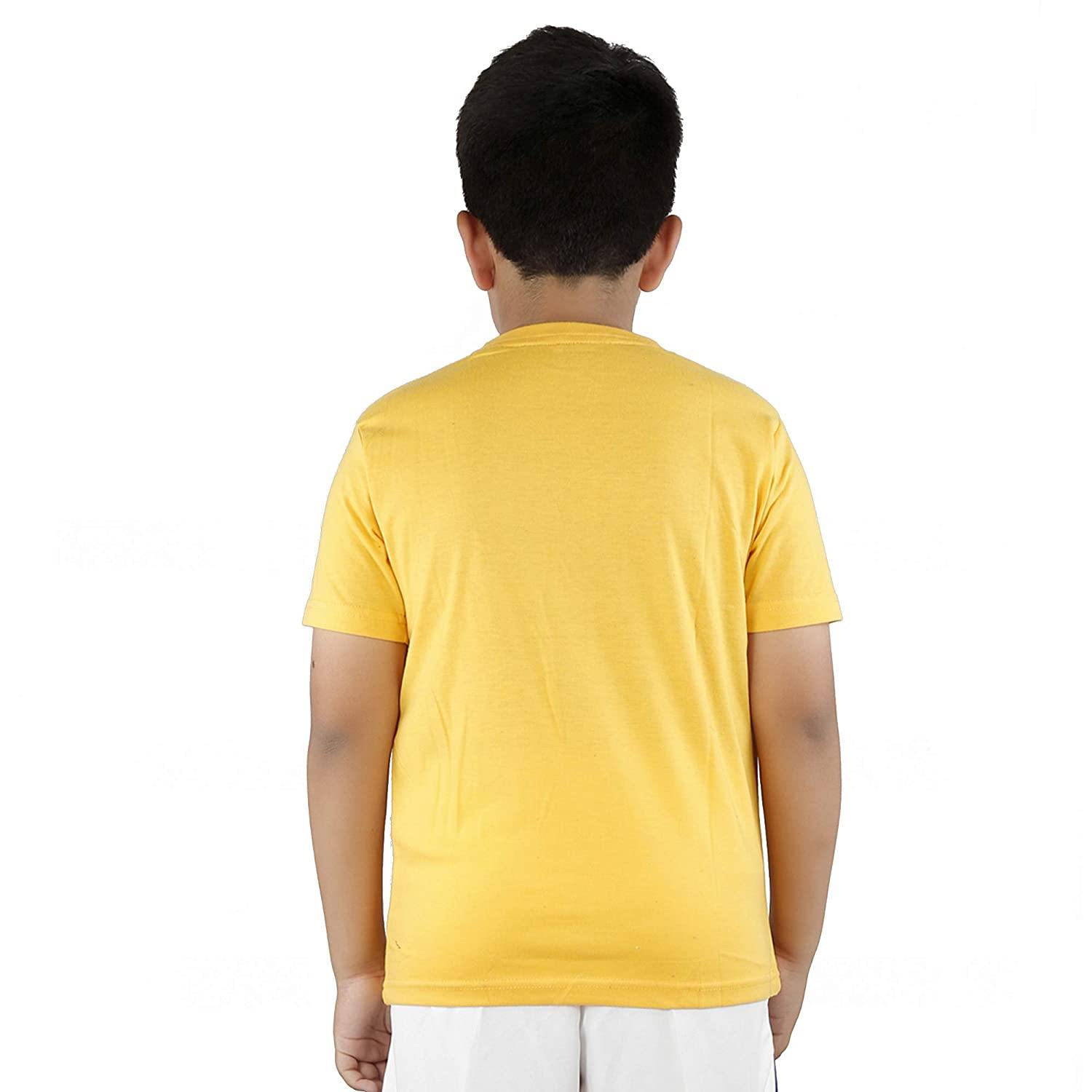 Vector X Cotton Kids T-shirt Yellow - Best Price online Prokicksports.com