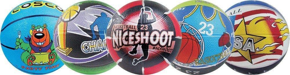 Cosco Basket Balls Multi-Graphics, Size 3 (Assorted) - Best Price online Prokicksports.com