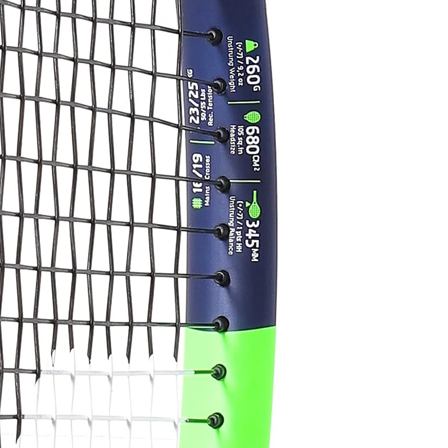 Babolat 121221 Boost Drive Strung Tennis Racquet 4 3/8, Blue/Green/White - Best Price online Prokicksports.com