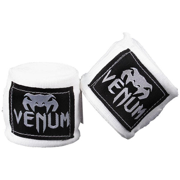 Venum Kontact Boxing Hand Wraps, 4 Mtrs - White