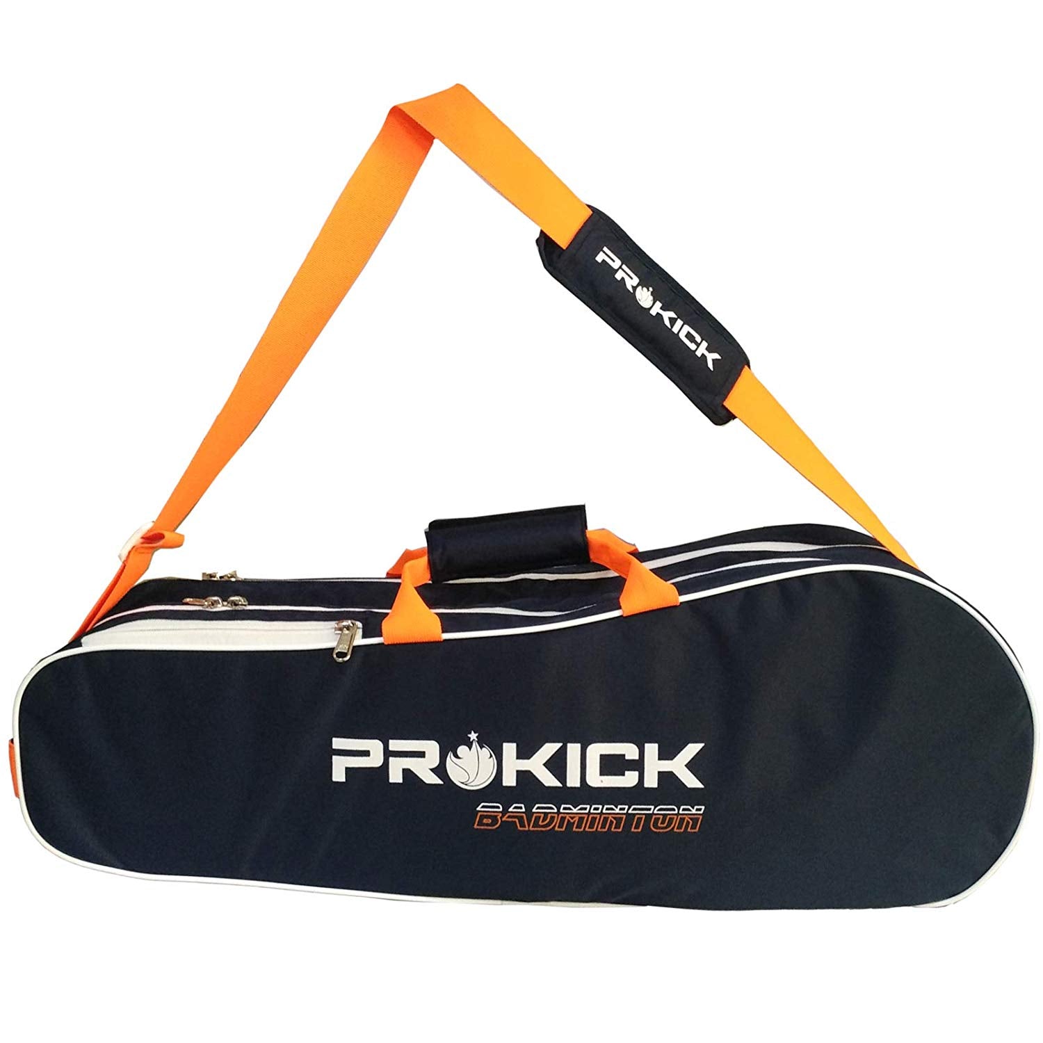 Prokick Neon Series Badminton Kitbag with Double Zipper Compartments - Best Price online Prokicksports.com