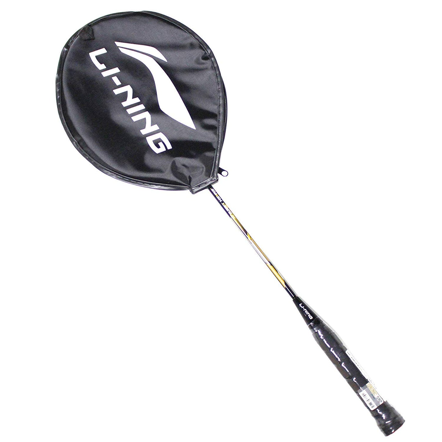 Li-Ning XP70 IV Strung Badminton Racquet, Black/Gold - Best Price online Prokicksports.com