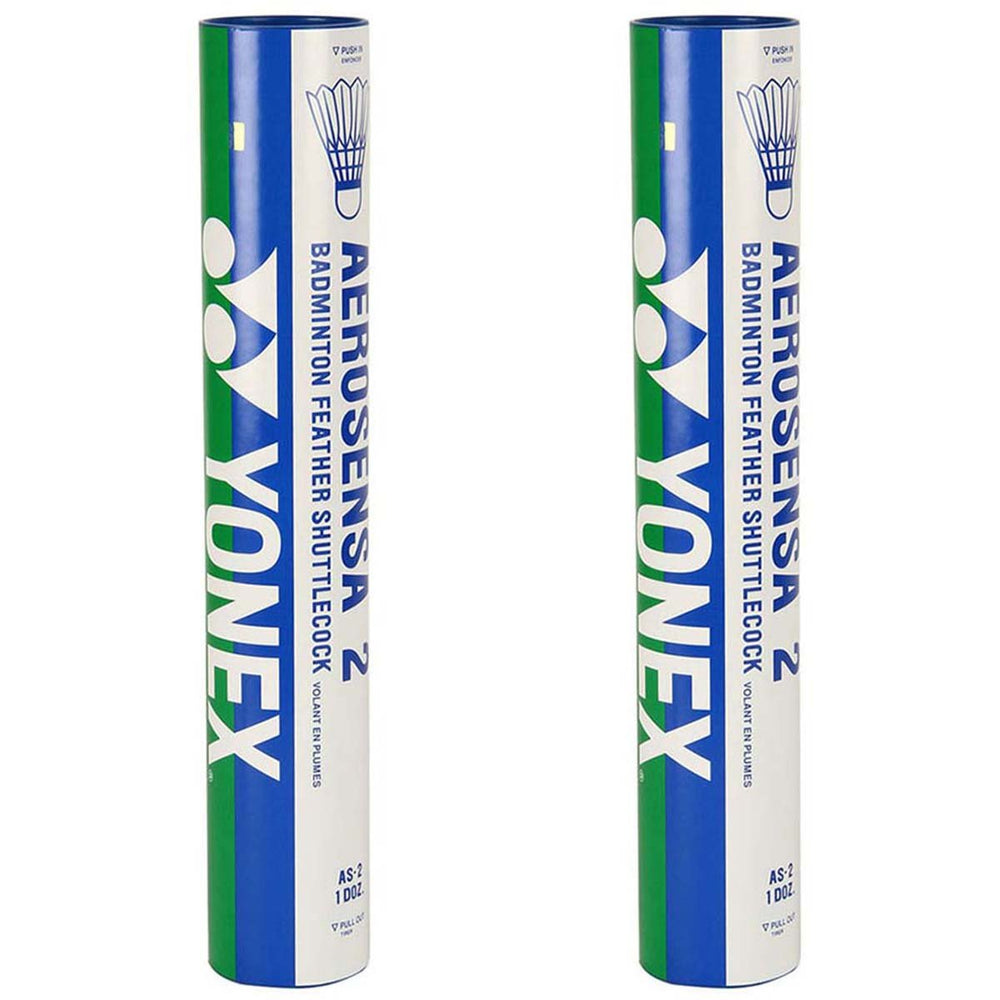 Yonex Aerosensa 2 Badminton Feather Shuttlecock – 12 Pieces (Pack of 2) - Best Price online Prokicksports.com