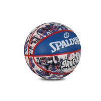 Spalding Garffiti Basketball, Blue/White/Red - Size 7 - Best Price online Prokicksports.com