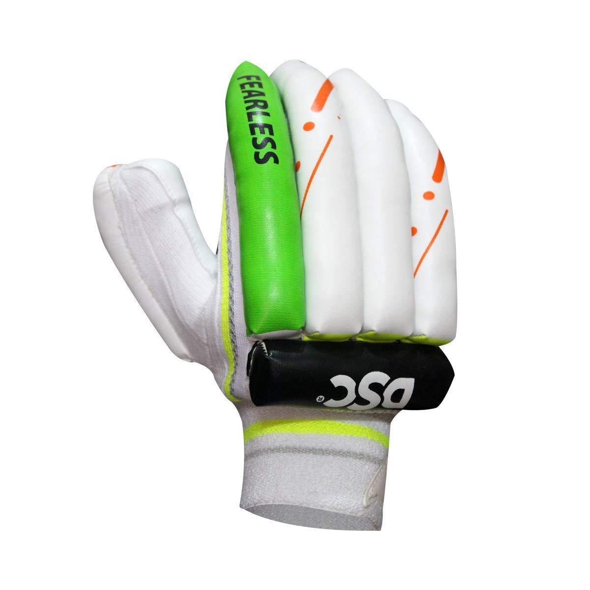 DSC Condor Ruffle Leather Cricket Batting Gloves (Left Hand) - Best Price online Prokicksports.com
