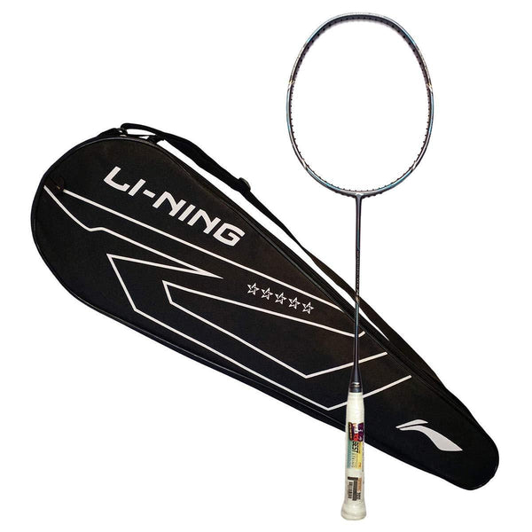 Li-Ning Windstorm Nano 74 Professional Badminton Racquet Unstrung Grey/Blue