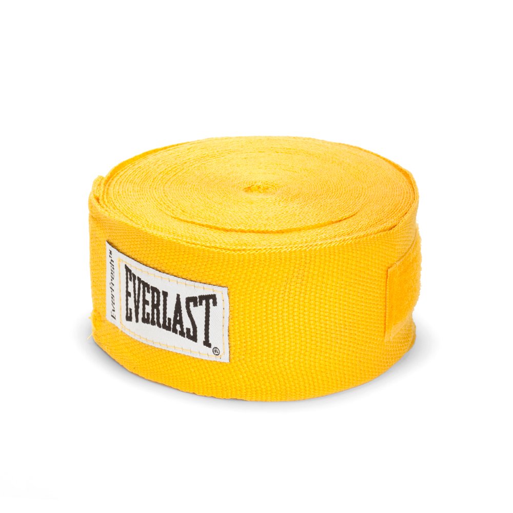 Everlast 180" Hand Wraps (Yellow) - Best Price online Prokicksports.com