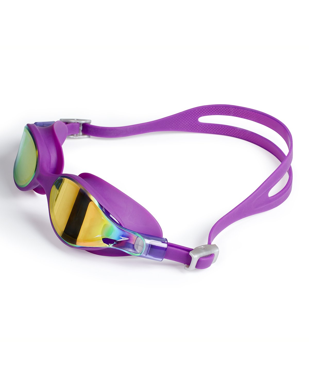 Speedo V-Class Virtue Mirror Swimming Goggles, Adult Free Size (Purple Vibe/Pink) - Best Price online Prokicksports.com