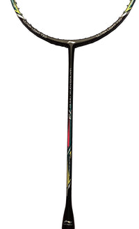 Li-Ning Windstorm Nano 73 Professional Badminton Racquet | Ultra-Light 73g Frame | High Modulus Graphite | Aerotec Beam System | Unstrung Black/Green - Best Price online Prokicksports.com