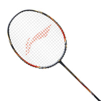 Li-Ning Bladex 200 R-Series Strung Badminton Racquet, Charcoal/Red (4UIG6) - Best Price online Prokicksports.com