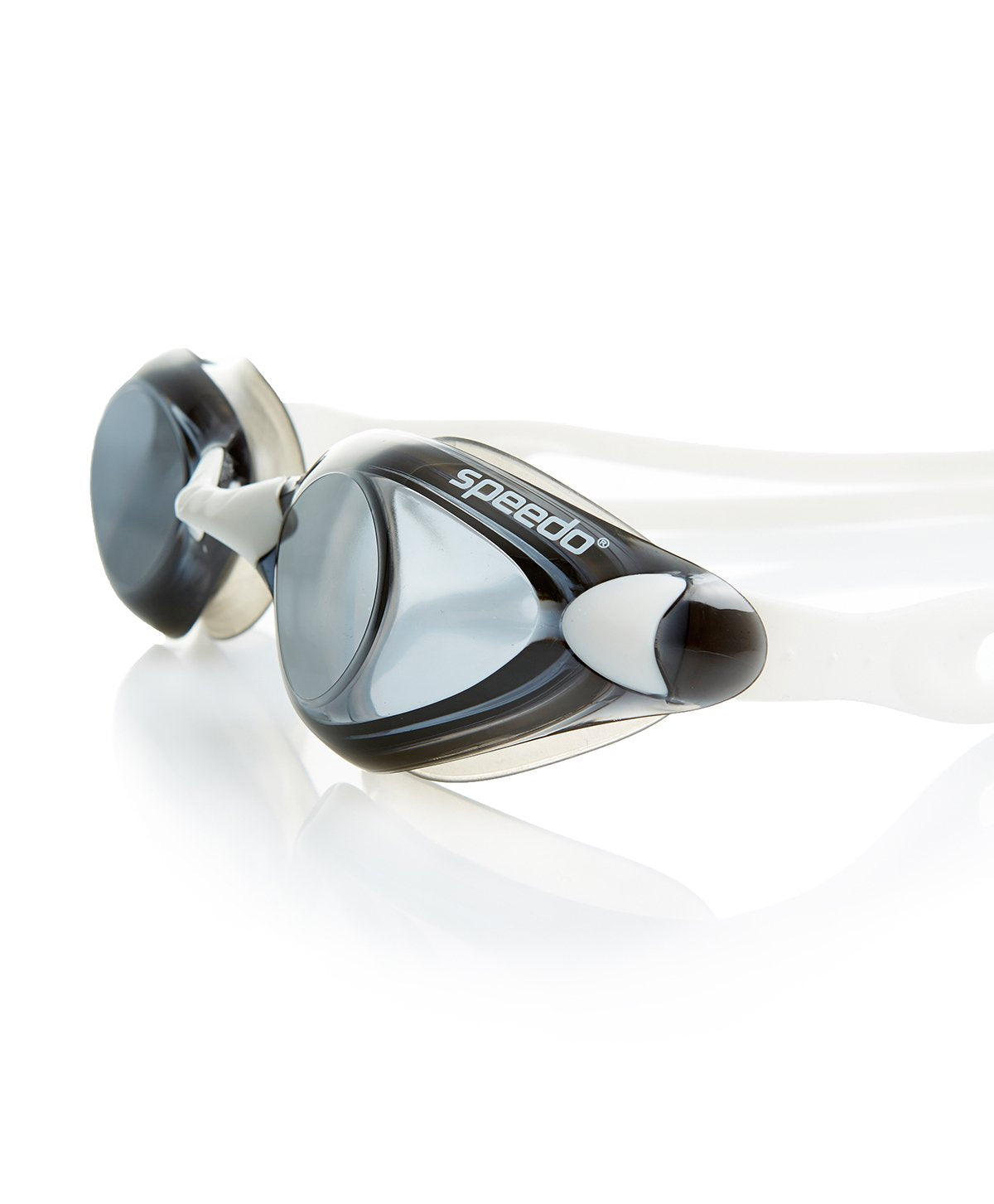 Speedo Unisex-Adult Aquapulse Goggles - White/Smoke - Best Price online Prokicksports.com