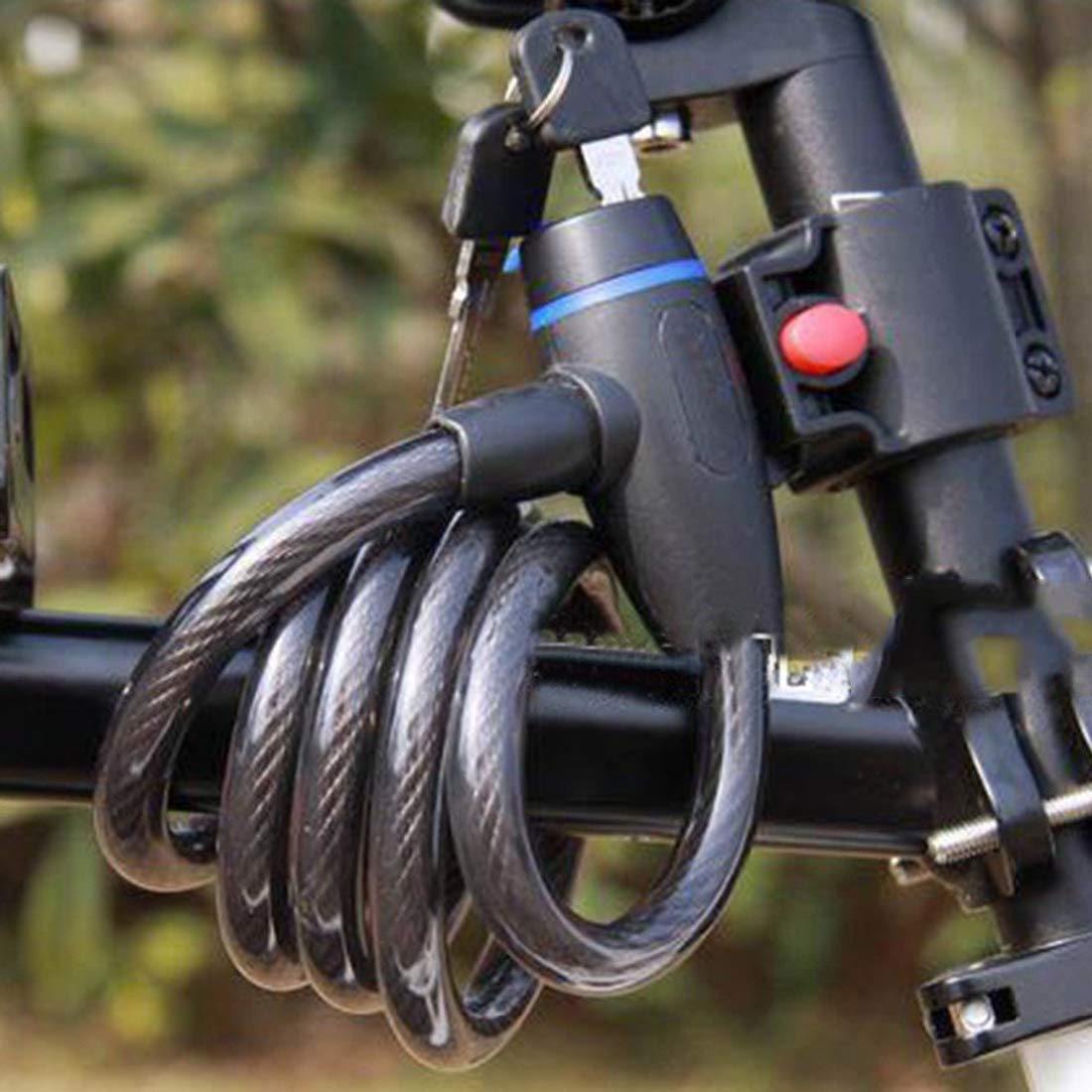 Prokick Heavy Duty Multipurpose Lock/Bicycle Cycle Bike Helmet Lock with Keys - Best Price online Prokicksports.com