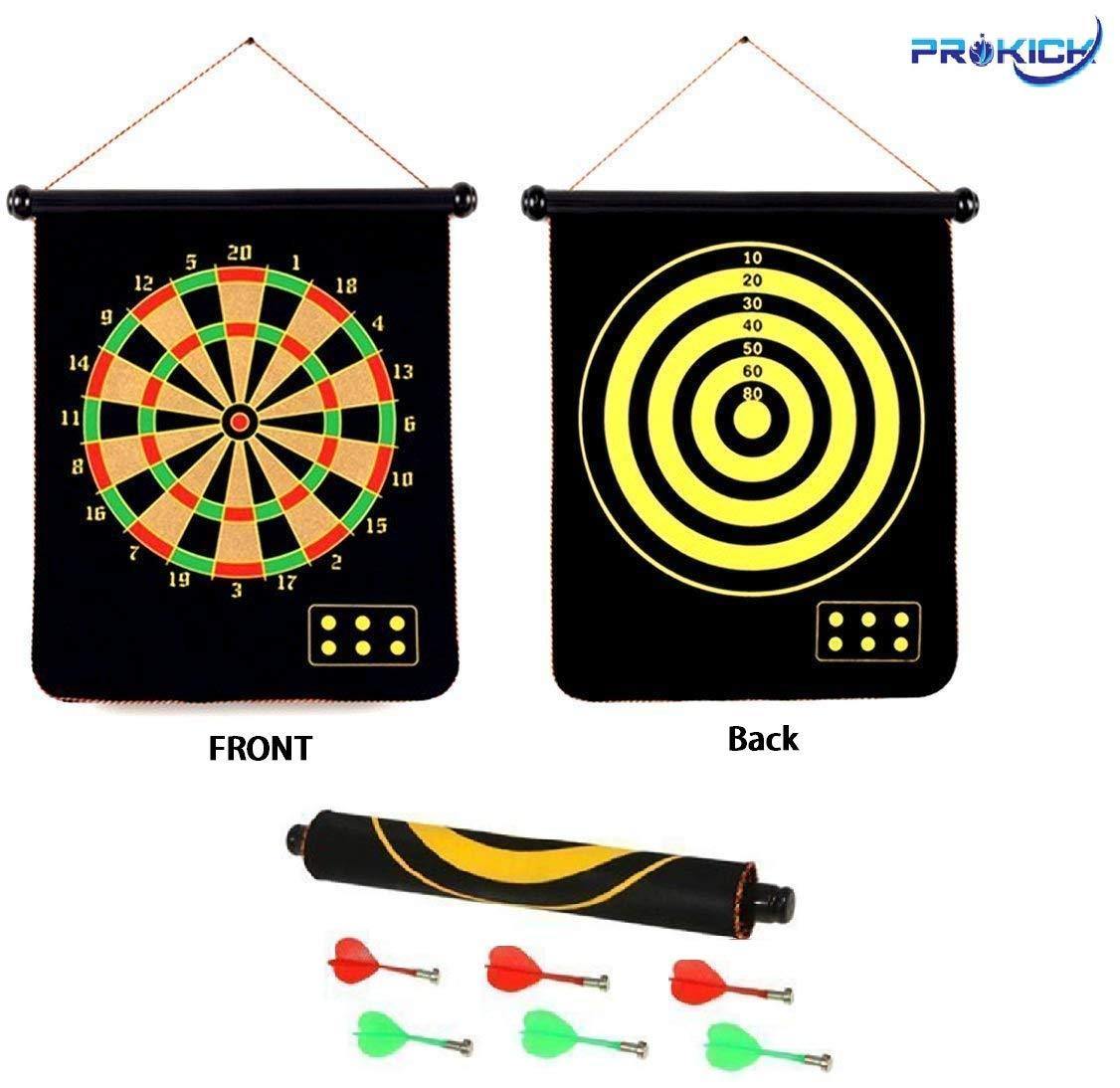 Prokick High Magnetic Power Portable Dart Game 17-Inch - Best Price online Prokicksports.com