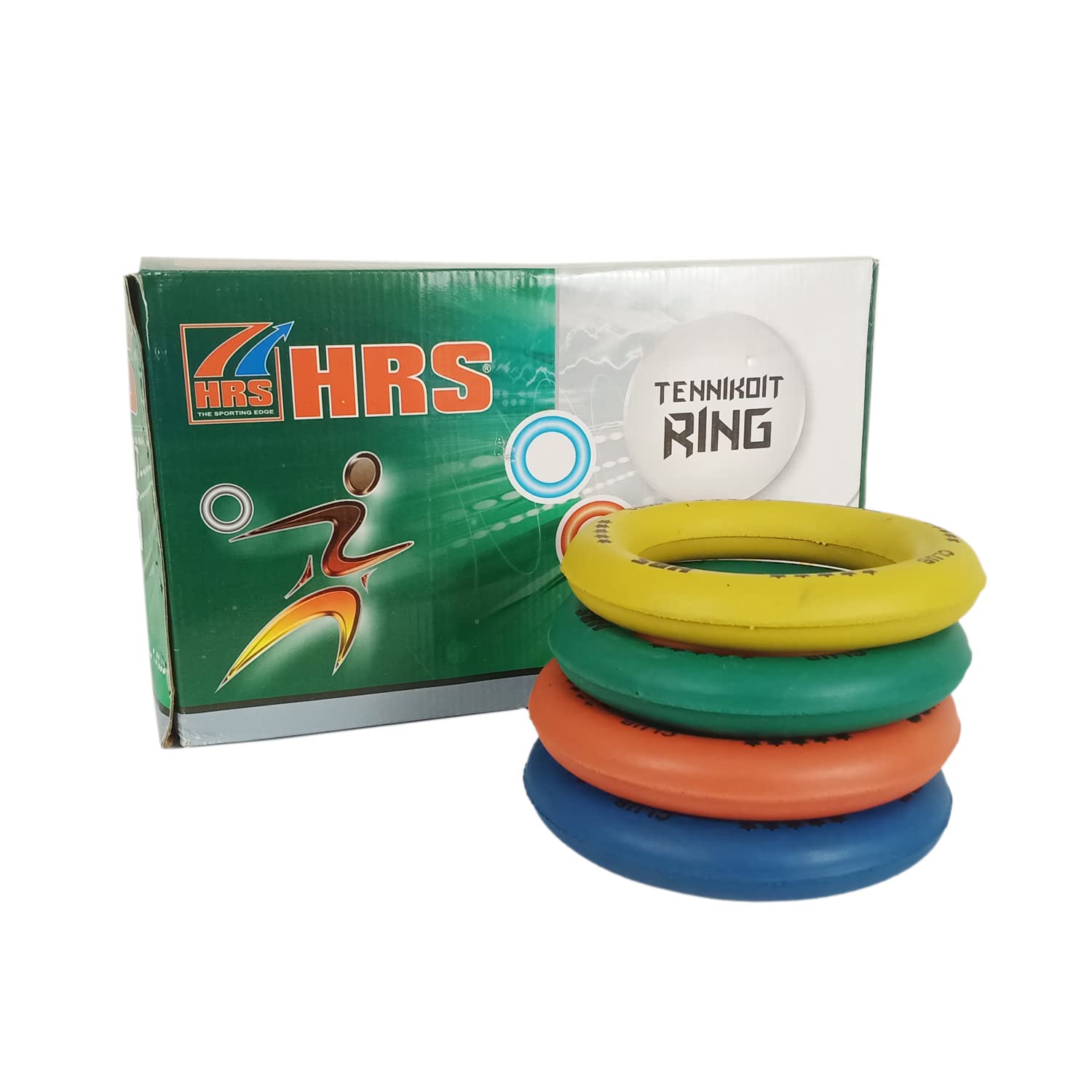 HRS TKR-104 Club Tennikoit Ring, Pack of 12 - Assorted Color - Best Price online Prokicksports.com
