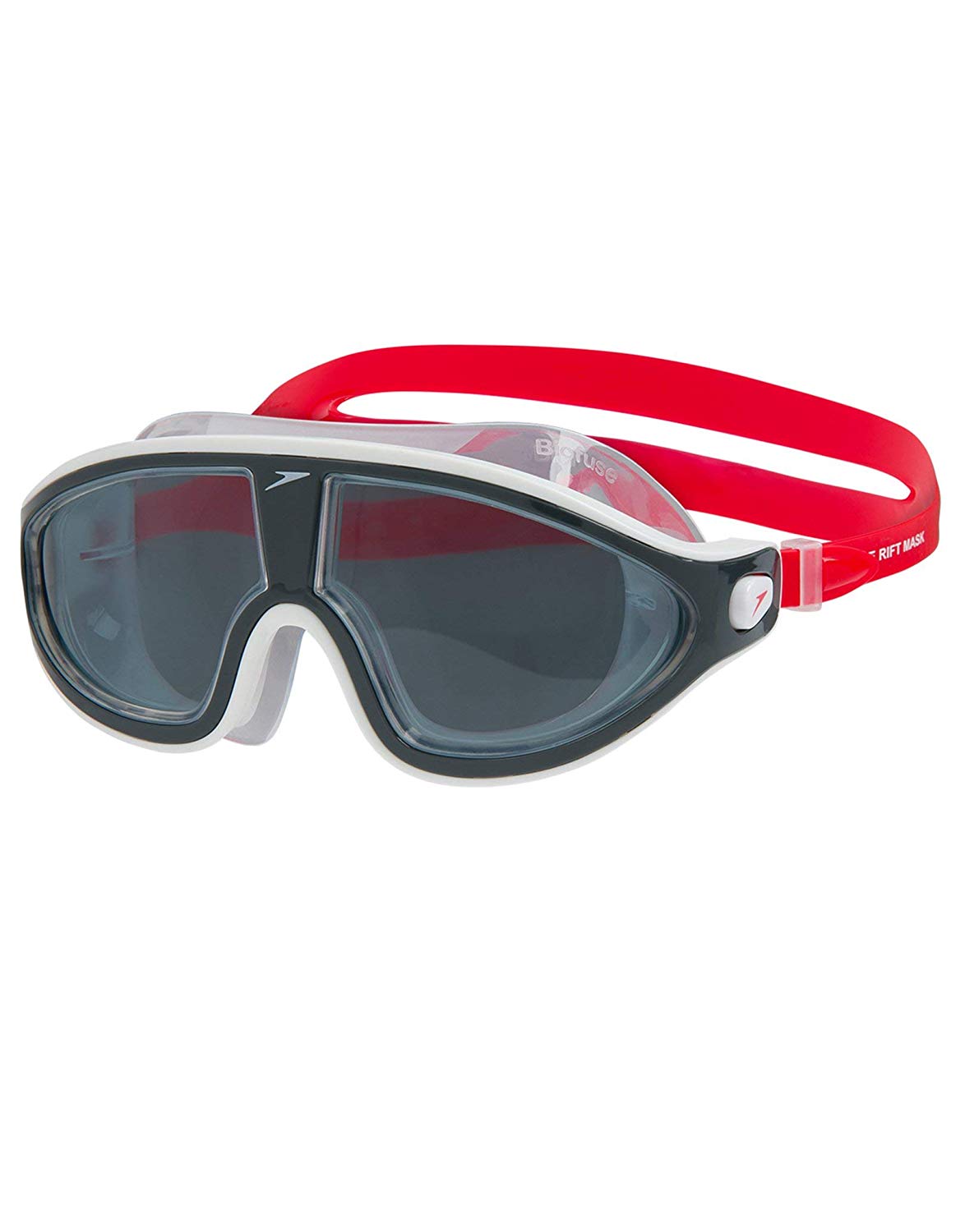 Speedo Rift Mask V2 Goggle (Red/Smoke) - Best Price online Prokicksports.com