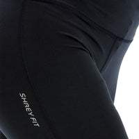 Shrey Amara Women’s Legging | Stretchable Activewear Leggings with Moisture-Wicking Fabric & Comfortable Fit - Best Price online Prokicksports.com