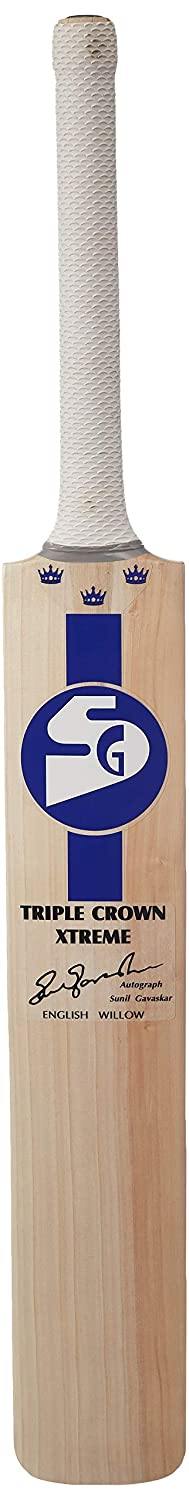 SG Triple Crown Xtreme Finest English Willow grade 3 Cricket Bat - Best Price online Prokicksports.com