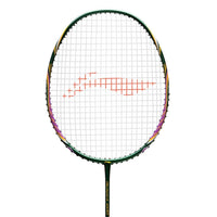Li-Ning Bladex 200 R-Series Strung Badminton Racquet, Emerald/Gold (4UIG6) - Best Price online Prokicksports.com