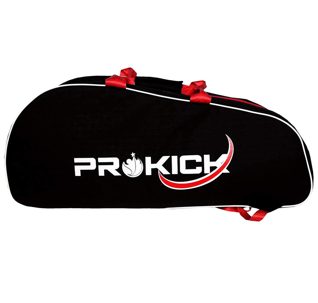 Prokick Double Zipper Badminton/Tennis Kit Bag - Best Price online Prokicksports.com