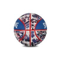 Spalding Garffiti Basketball, Blue/White/Red - Size 7 - Best Price online Prokicksports.com