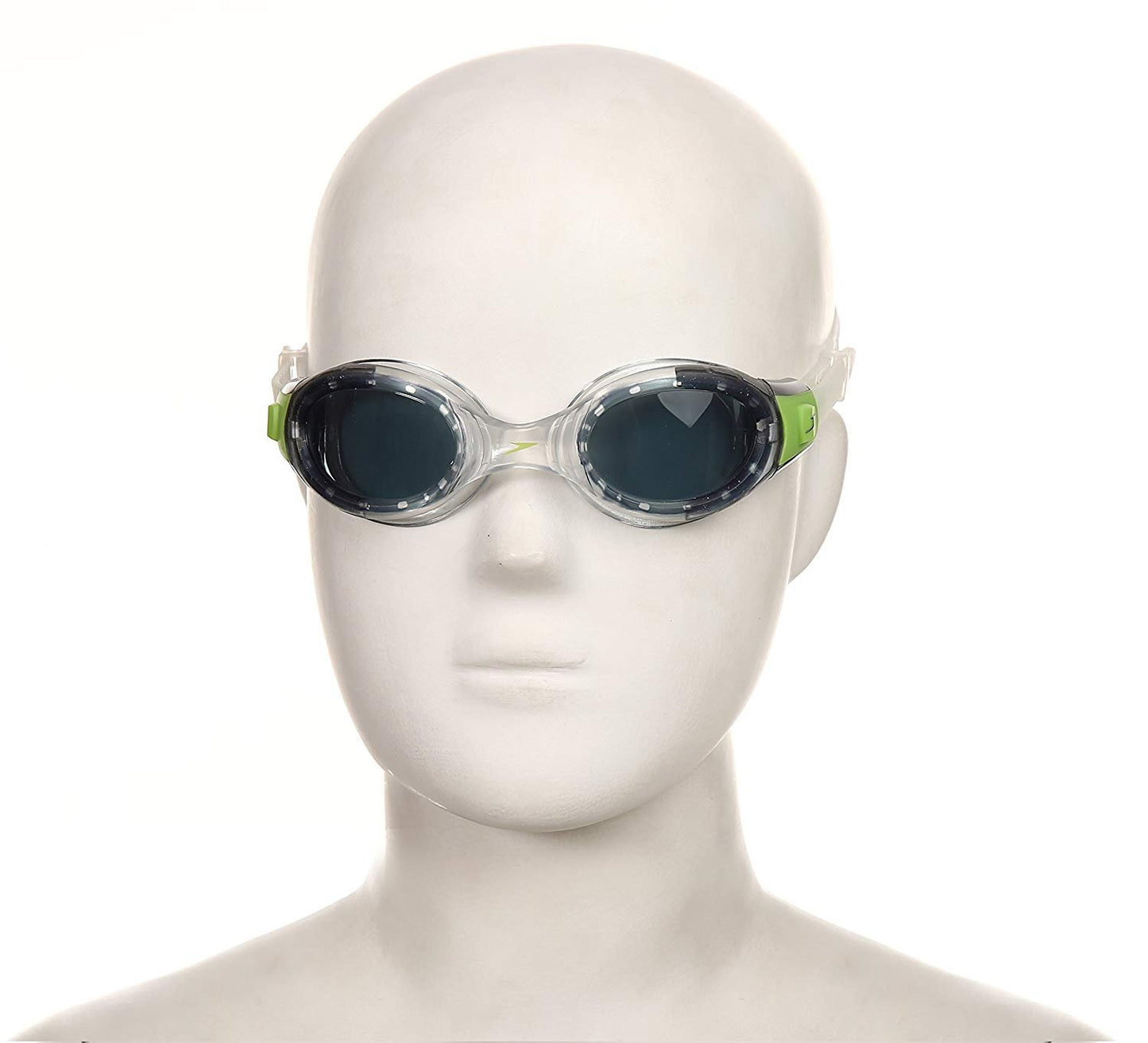 Speedo Futura Biofuse Junior Swimming Goggles - Silver Green - Best Price online Prokicksports.com