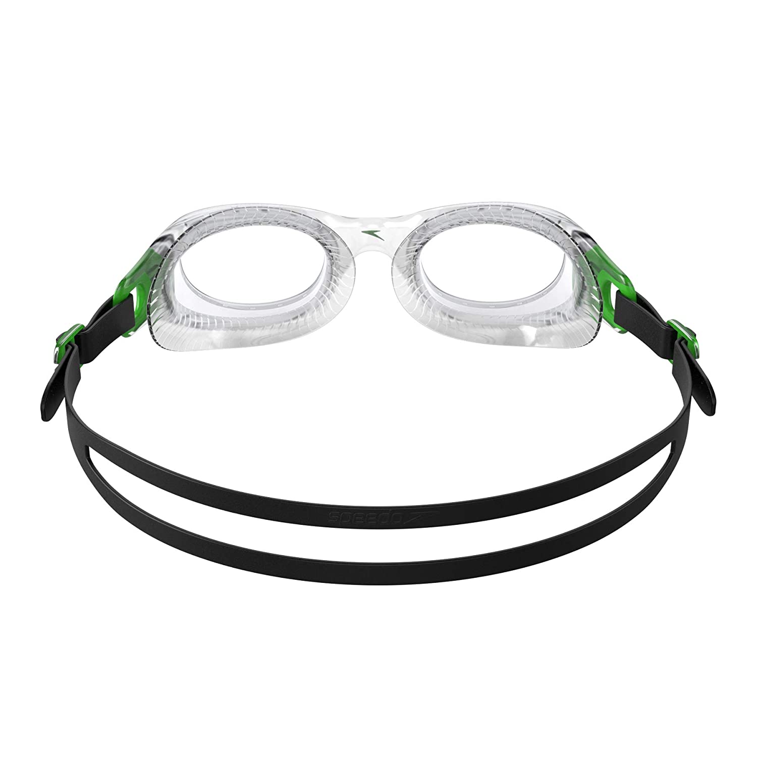 Speedo 810898B568 Futura Classic Goggles, Green/Clear - Best Price online Prokicksports.com