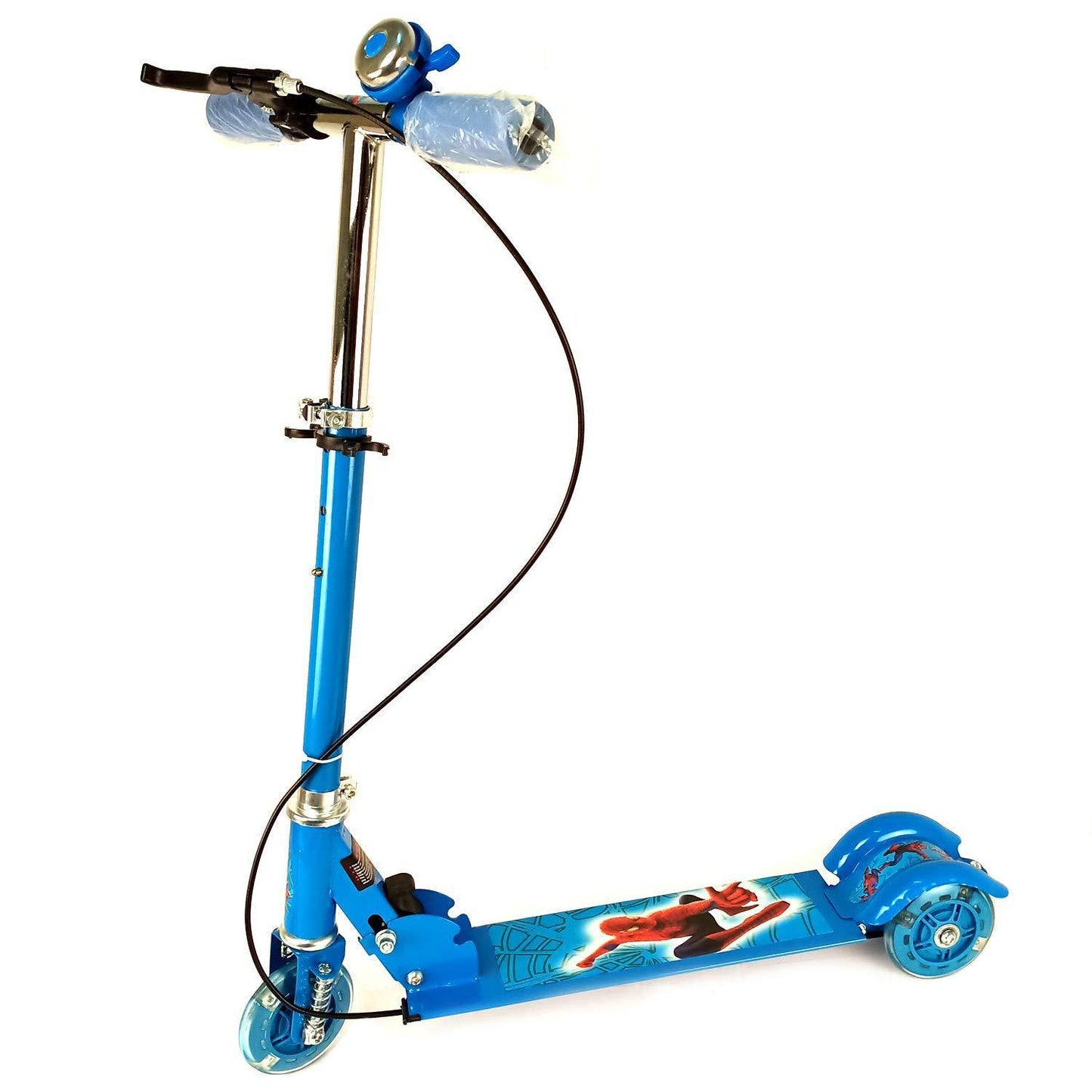 Prokick 3-Wheeler (Led Light) Road Runner Scooter for Kids- Blue - Best Price online Prokicksports.com