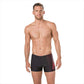 Speedo Gala Logo Swimming Aqua Shorts for Men's, Black/Lava Red - Best Price online Prokicksports.com