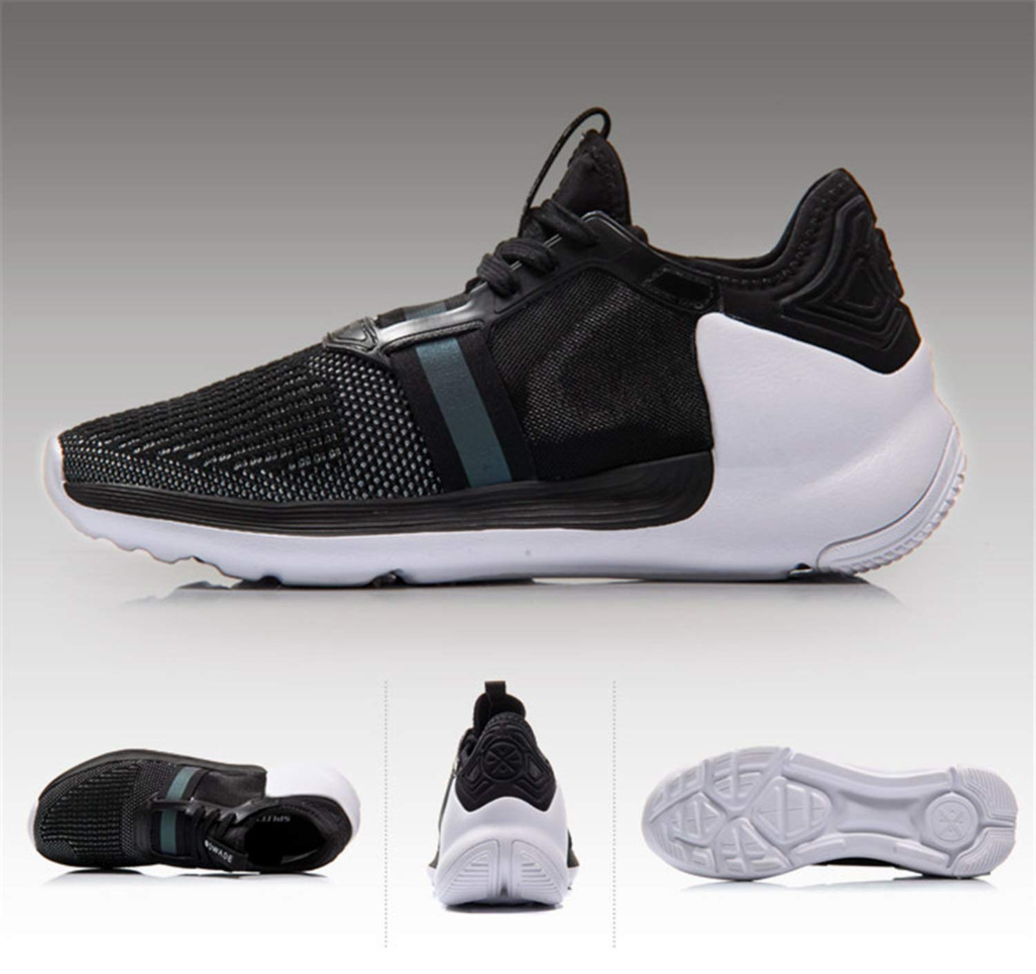 Li-Ning ABCM012-1 Female Basketball Shoes, Basic Black/Basic White - Best Price online Prokicksports.com