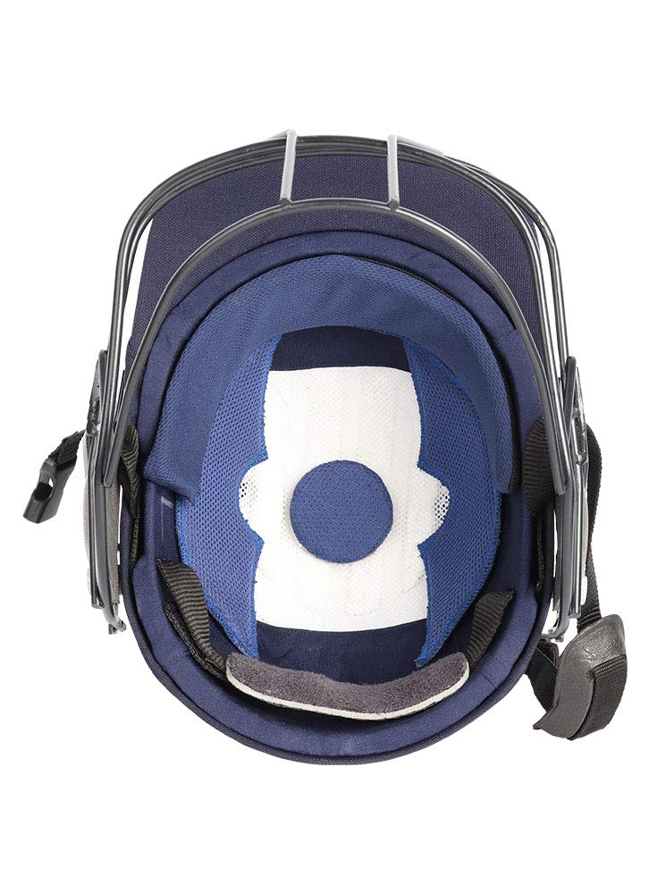 Shrey Premium 2.0 Mild Steel Visor Cricket Helmet, Men's (Navy Blue) - Best Price online Prokicksports.com