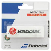 Babolat Syntec Team X1 Feel Grip, White - Best Price online Prokicksports.com