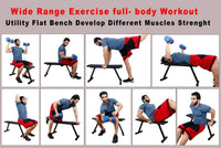 Prokick Flat Weight Exercise Bench - Best Price online Prokicksports.com