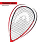 HEAD Cyber Tour Squash Racquet - Navy/Red - Best Price online Prokicksports.com