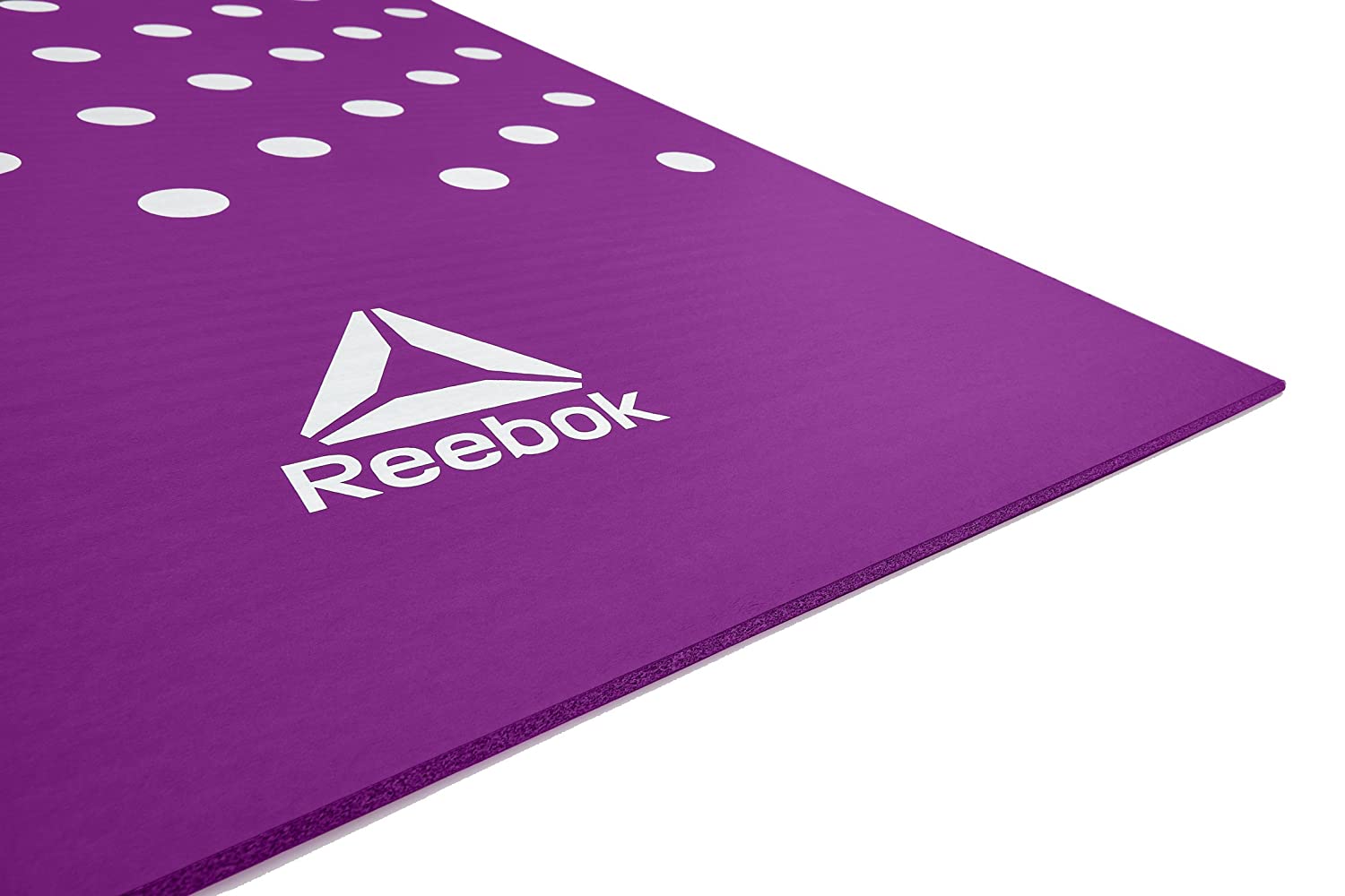 Reebok NBR Spots Unisex Training and Yoga Mat - 7 MM (Purple) - Best Price online Prokicksports.com