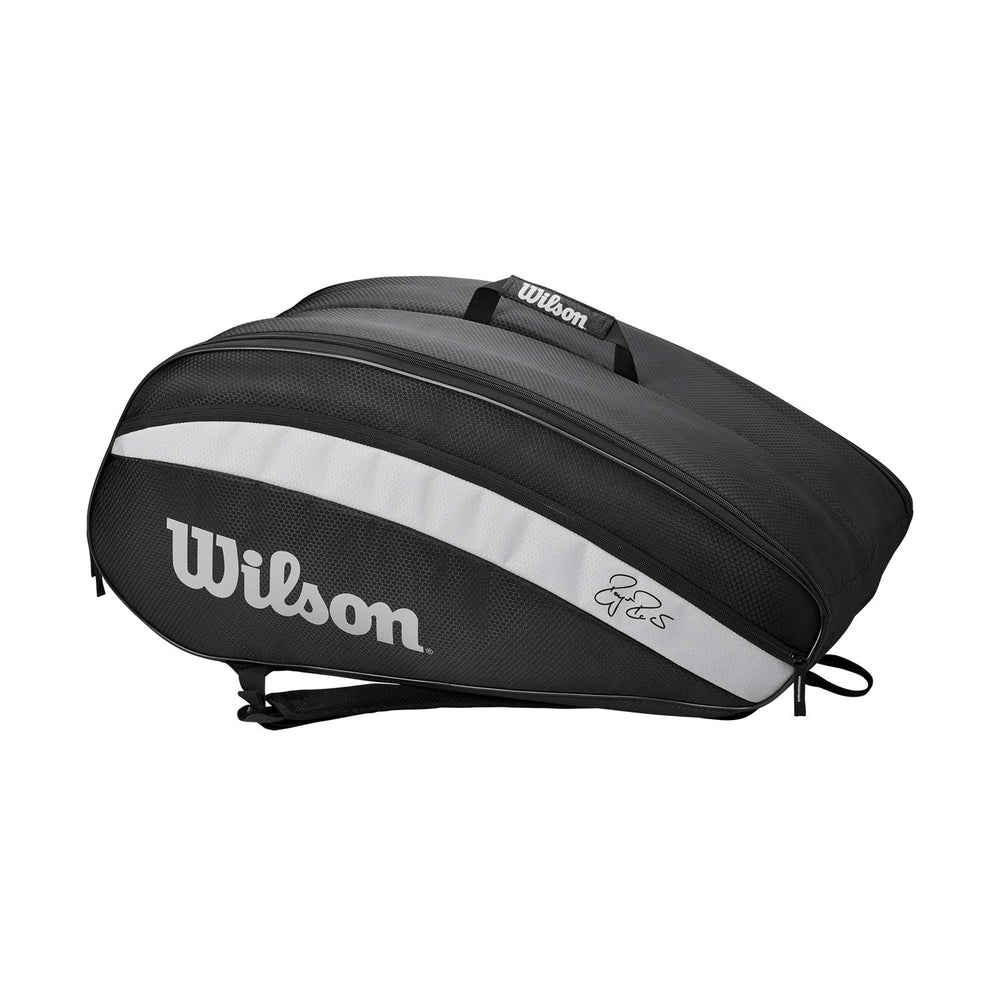 Wilson Roger Federer Team 12 Tennis Racquet Kit Bag - Best Price online Prokicksports.com