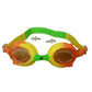 Konex CI-1150 Kids Swimming Goggle, Orange/Yellow/Green - Best Price online Prokicksports.com